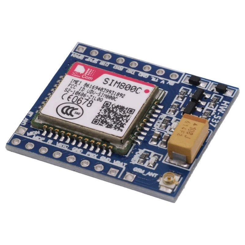 Модуль GSM GPRS SIM800C, для микроконтроллера 51/STM32, TTS, DTMF