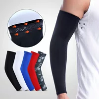 В наличии Баскетбольная защита для рук Kobe Sports Protector с длинным локтем Защитная пленка для запястья Дышащий рукав Теплый рукав для рук NBA для мужчин и женщин
