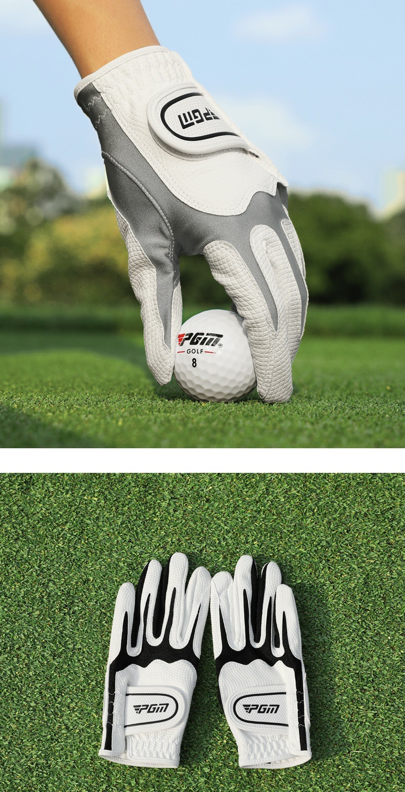 Găng tay golf nữ PGM chống trượt Lycra đàn hồi cao, thoáng khí, tay đơn trái/phải — S chi tiết 8