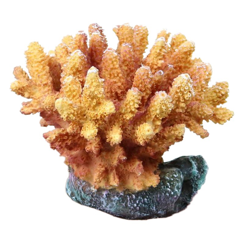 Arrecifes de coral artificiales paisaje rocalla Shell falso coral Fish Tank decoración acuario decoración mar tanque de agua conjunto