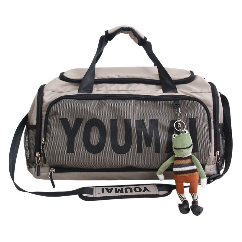 Bolsa de viaje de corta distancia para hombres, bolsa de equipaje portátil de gran capacidad, bolsa de viaje para viajes de negocios, bolsa de entrenamiento deportivo para fitness, bolsa de almacenamiento para mujeres.