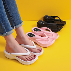 Summer Roman outdoor slippers, women's soft-soled bathroom trendy flip-flops, feeling like shit, home beach slippers