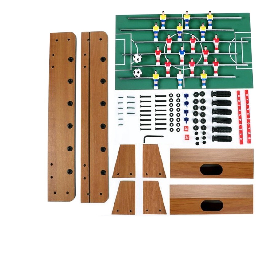 Wooden Children's Table Football Machine Desktop Table Toy Boy Adult Entertainment Double Parent-Child Interactive Game Table