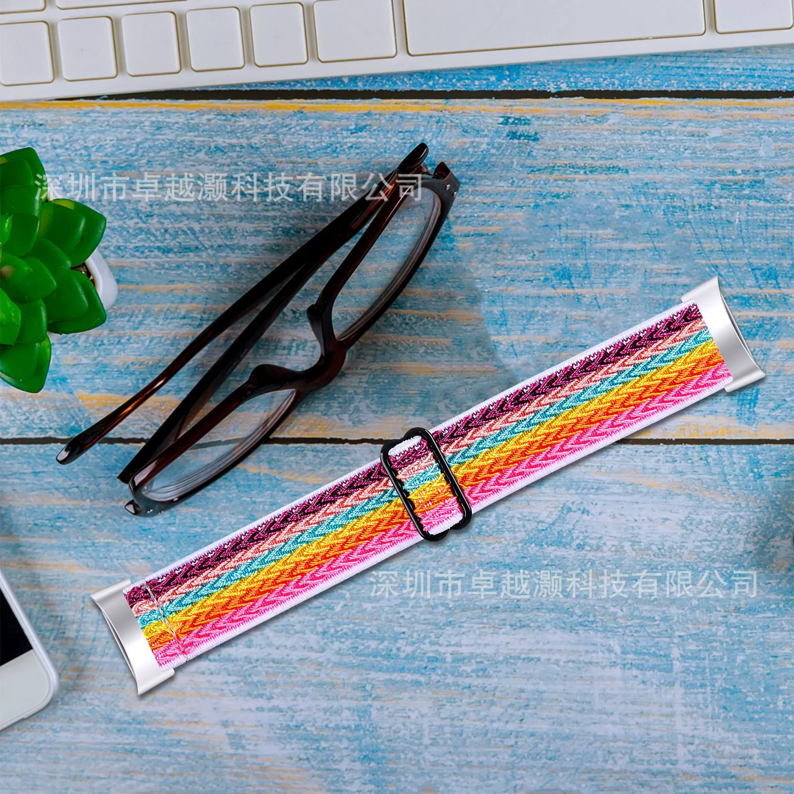 Подходит для умных часов Fitbit Charge6, эластичный регулируемый ремешок, ремешок для Charge5, в наличии