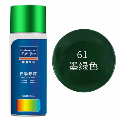 Avtomobil boyası, paint, anti-rust hand-operated spray paint, graffiti - dark-green-1-bottle