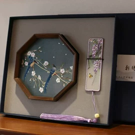 布艺绣品;刺绣工艺品;扇子