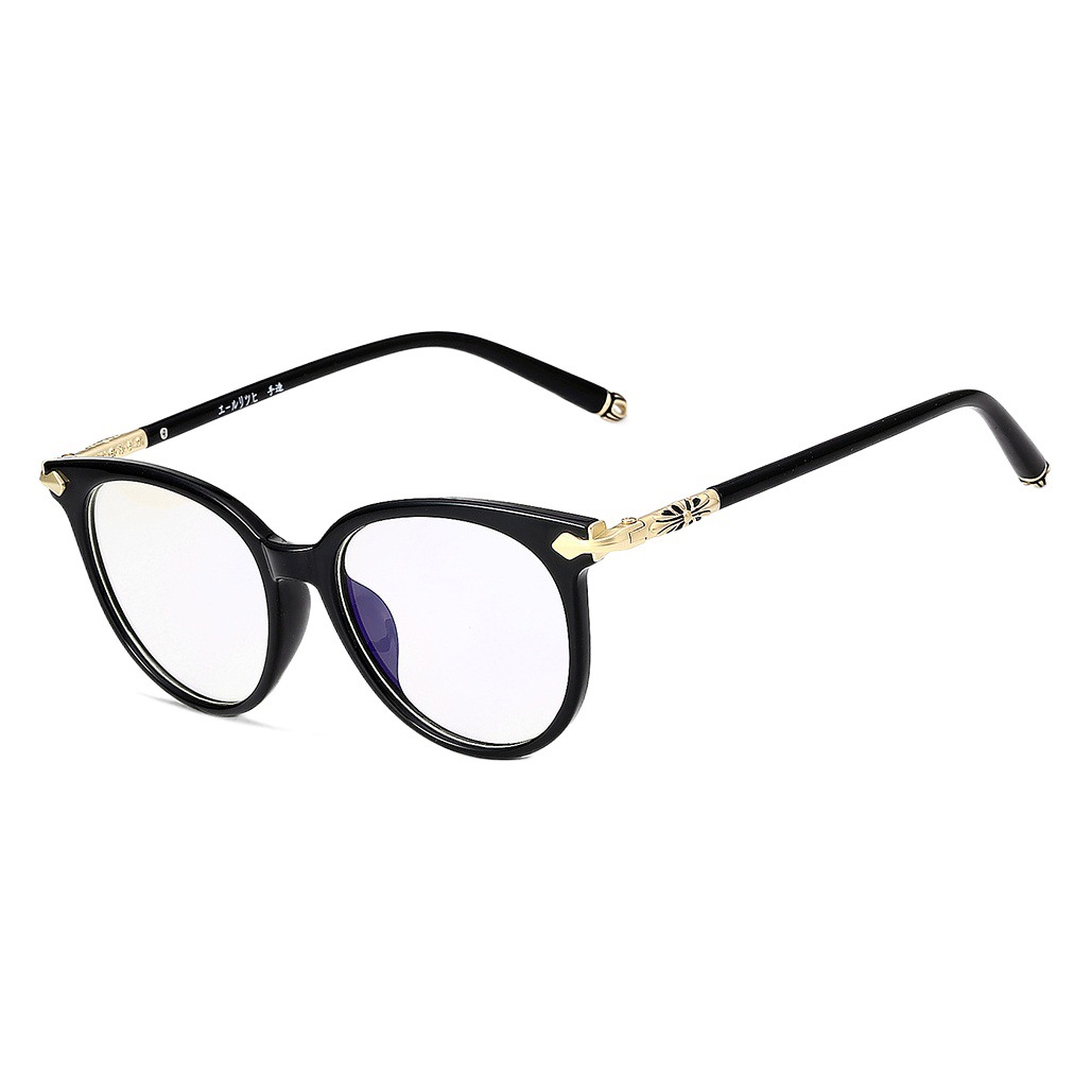 VEITHDIA moda tallada ordenador espejo óptico gafas marco TR90 llano retro gafas fabricante en stock 8003