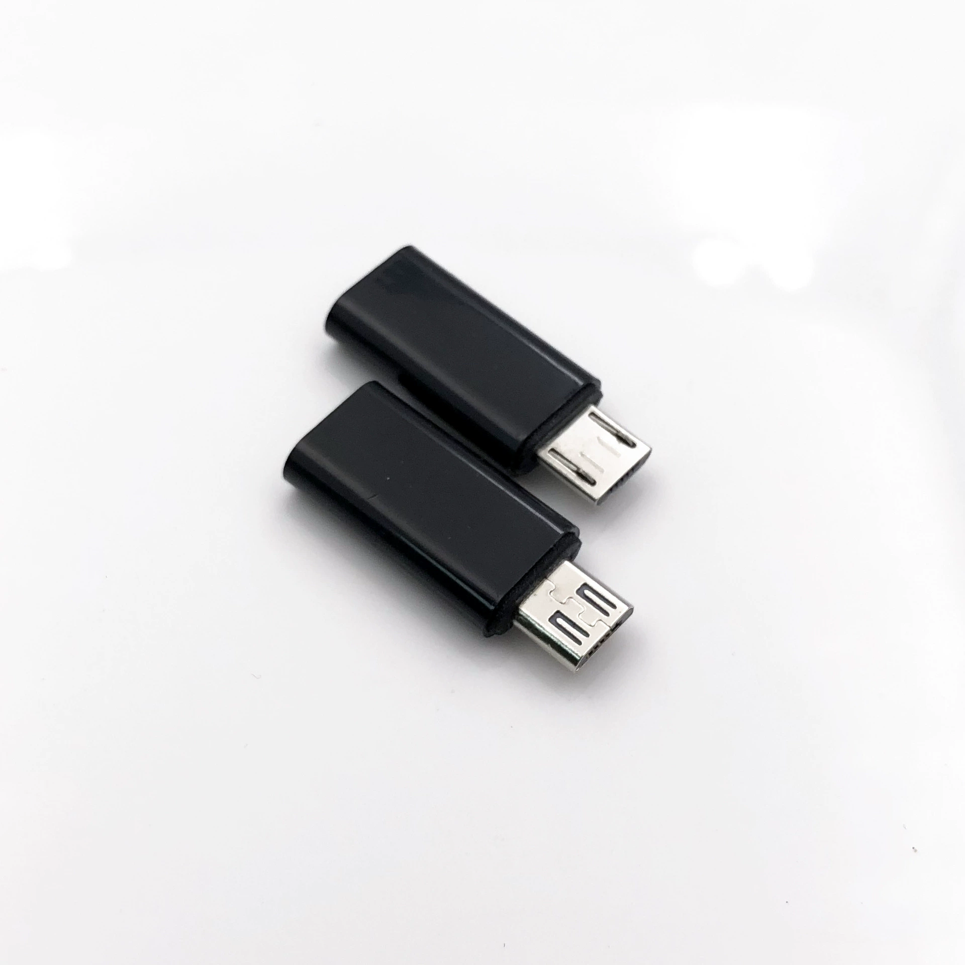 Переходник Type-C (гнездо) на Android/Type-C/Micro-USB (V8), OTG, подходит для Apple