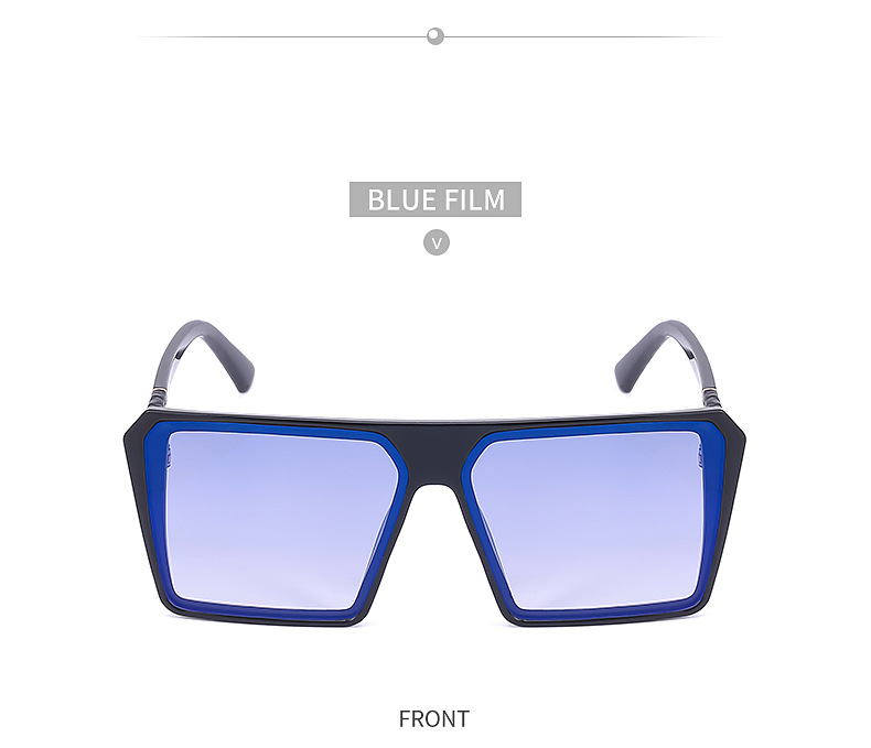 Fashion Geometric Large Frame Sunglasses display picture 7