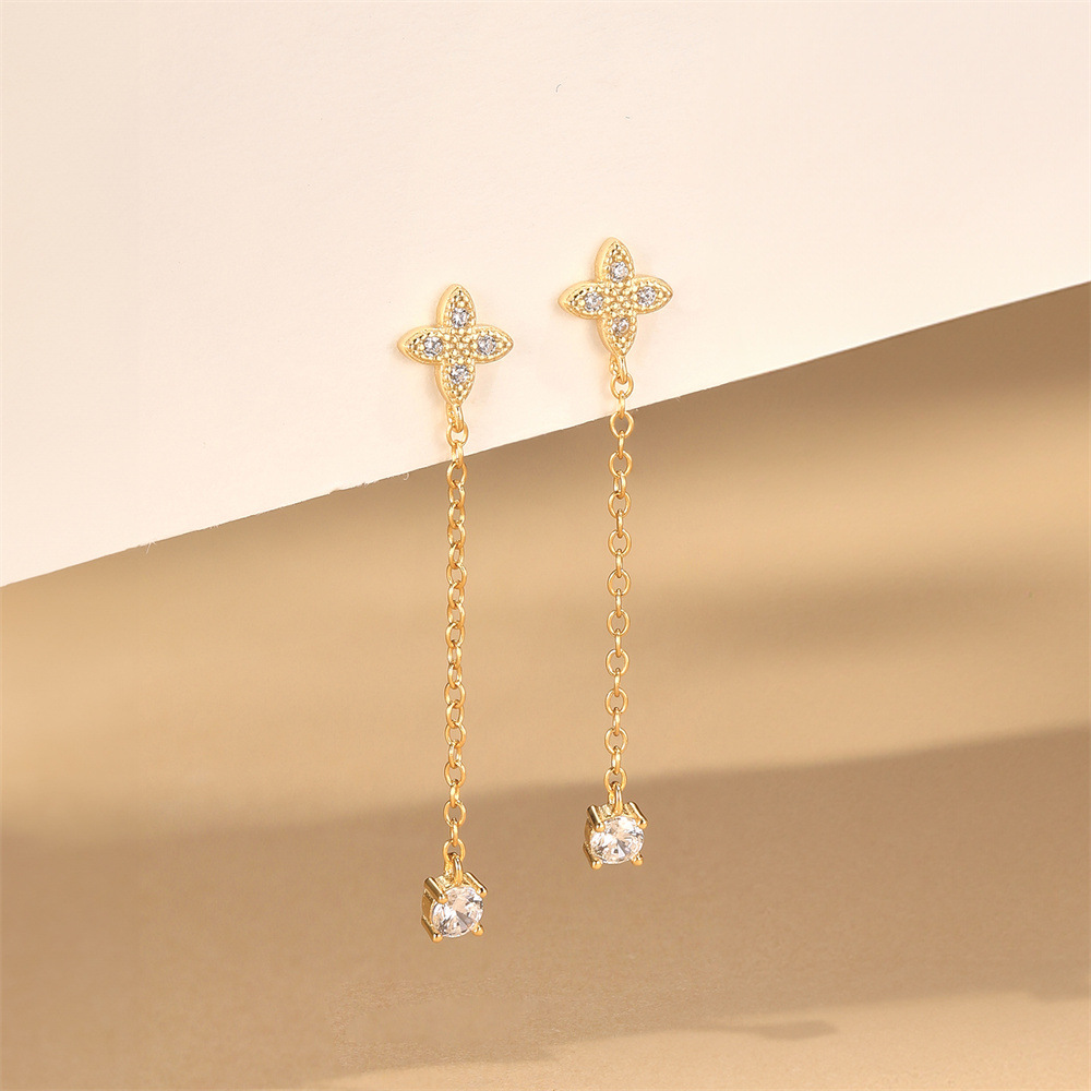 1g Weight 925 Sterling Silver Ear Needle Material Drop Earrings Classification 1 Pair Quantity Holiday, Daily Occasion 925 Sterling Silver Material Geometric Pattern All Seasons Season Women's Gender Plating Design Elegant, Simple Style Style 1 Pair 925 Sterling Silver 925 Sterling Silver Earrings Geometric Drop Earrings 14