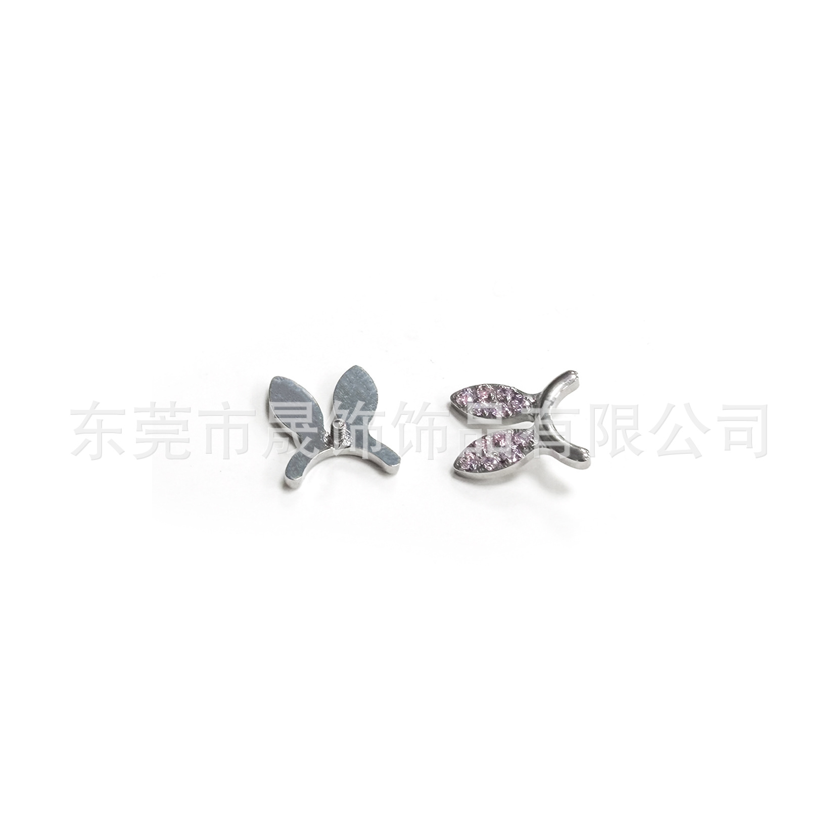 F136 Titanium Alloy 可爱兔 Ear 朵 Ear Stud Studded 5A Cubic Zirconia Helix Cartilage Stud G23 Titanium Internal Thread Piercing Jewelry