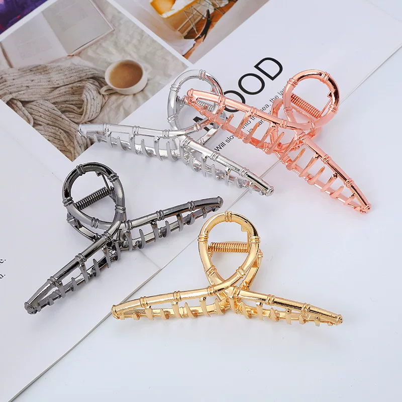 Креативная pin-бирюзовая ракушка из бамбука, металлическая фирменная ретро-резьба для волос, прямая продажа фабрики, корейский стиль