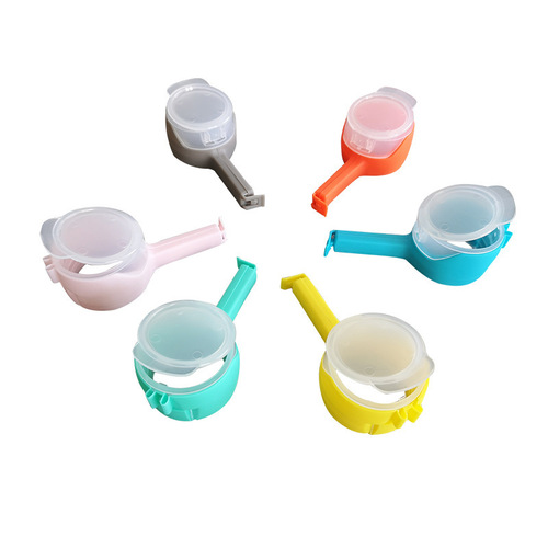 Bagged food sealing spout sealing clip snack bag milk powder fresh-keeping and moisture-proof clip kitchen seasoning clip
