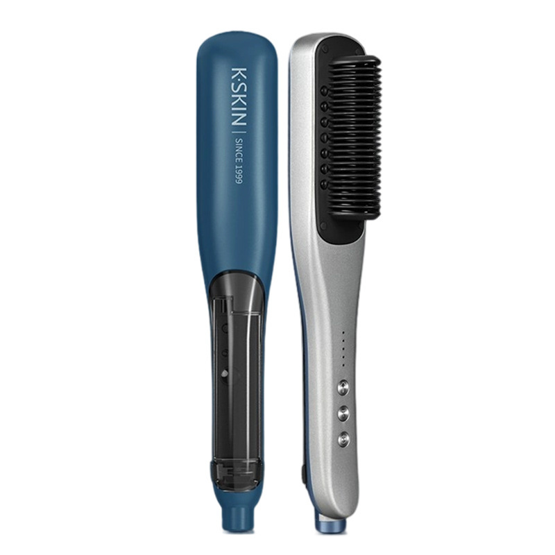 金稲蒸気櫛水光蒸発直髪カール補水ヘアケア器熱風三合一kd 880|undefined