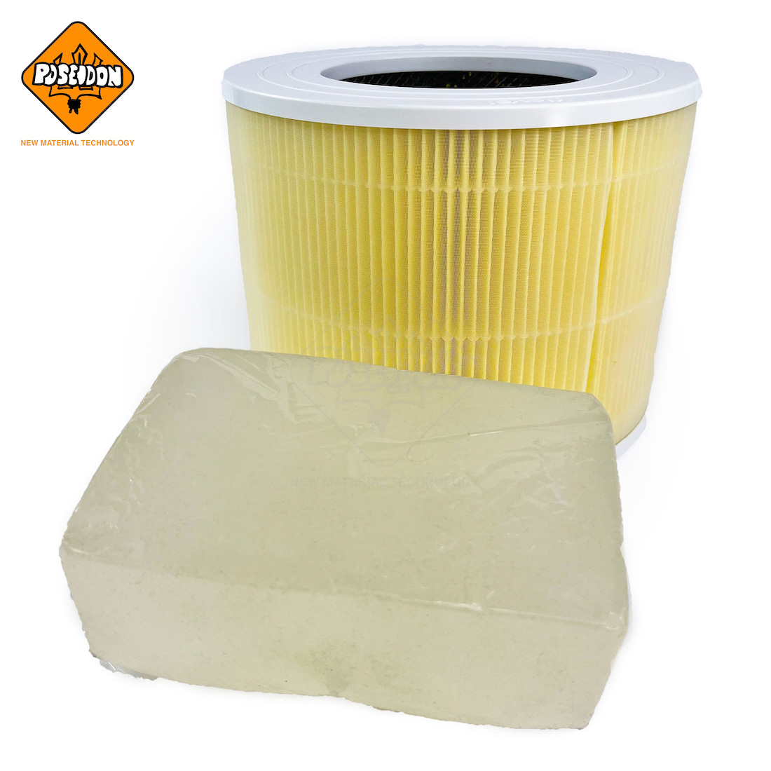 过滤器圆盖胶 家用空气净化机聚烯烃热熔胶 低温上胶 低气味