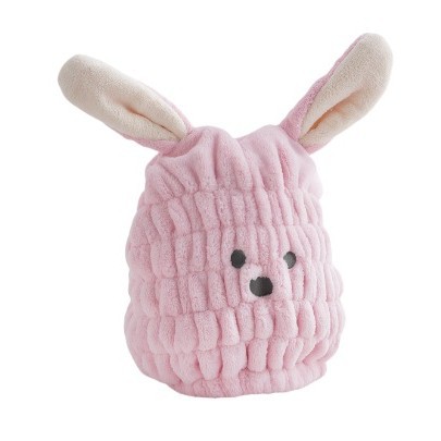 Toalla para secar el pelo con orejas de conejo superabsorbente_voghion.com