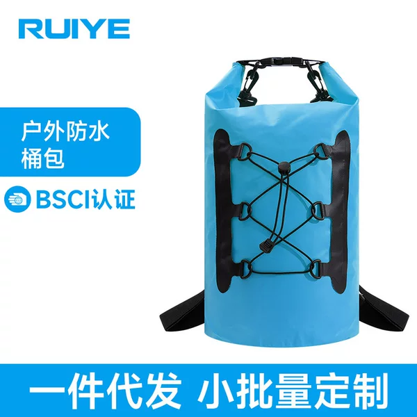 Outdoor Waterproof Bag Waterproof Barrel Bag Drifting Waterproof Storage Bag Waterproof Backpack Beach Waterproof Bag Customization