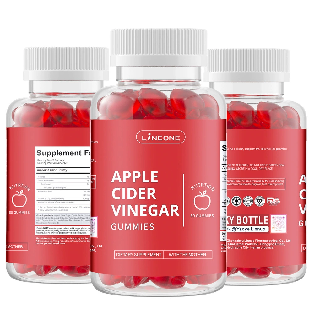 Натуральный яблочный уксус жевательный мармелад для энергии-Keto ACV