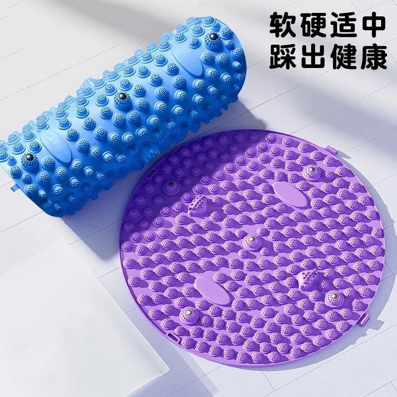 指压板现货批发足底按摩垫家用超痛足脚底圆形脚垫趾压板超大号|undefined