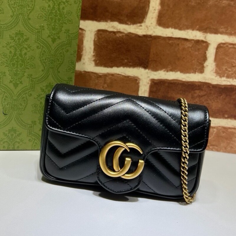 2026 European and American fashion G-brand marmont mini crossbody bag, shoulder bag, marmont leather heart chain bag source