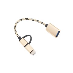 新款 二合一OTG轉接線安卓適用於華為typec手機U盤轉換器轉接頭2