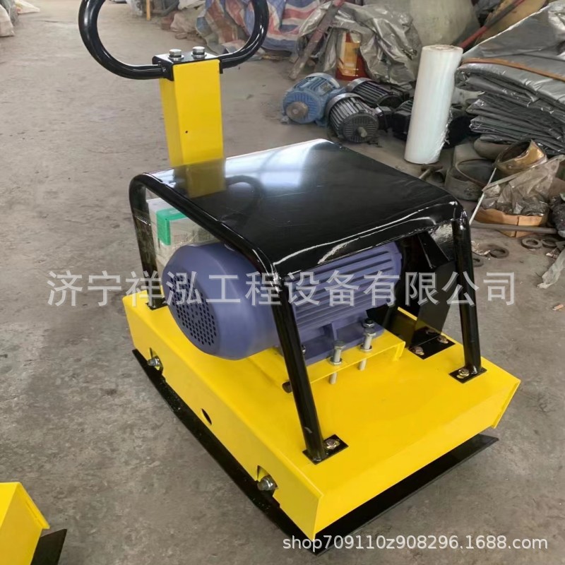 汽油跳跳夯 手扶混凝土平板夯 三相电电动平板夯