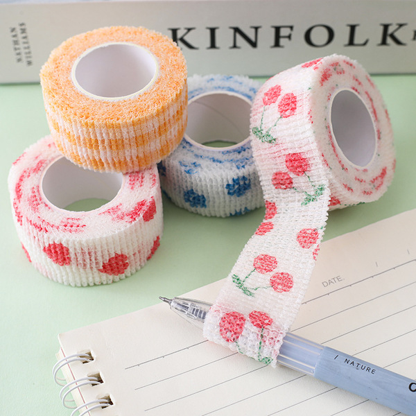 Self-adhesive travel sports elastic bandage non-woven cloth