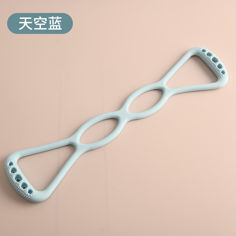 하늘색 8자 스타일