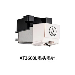 元の鉄三角レコード針AT3600L AT-LP60 PL300 MM動磁LP黒ゴムレコード針