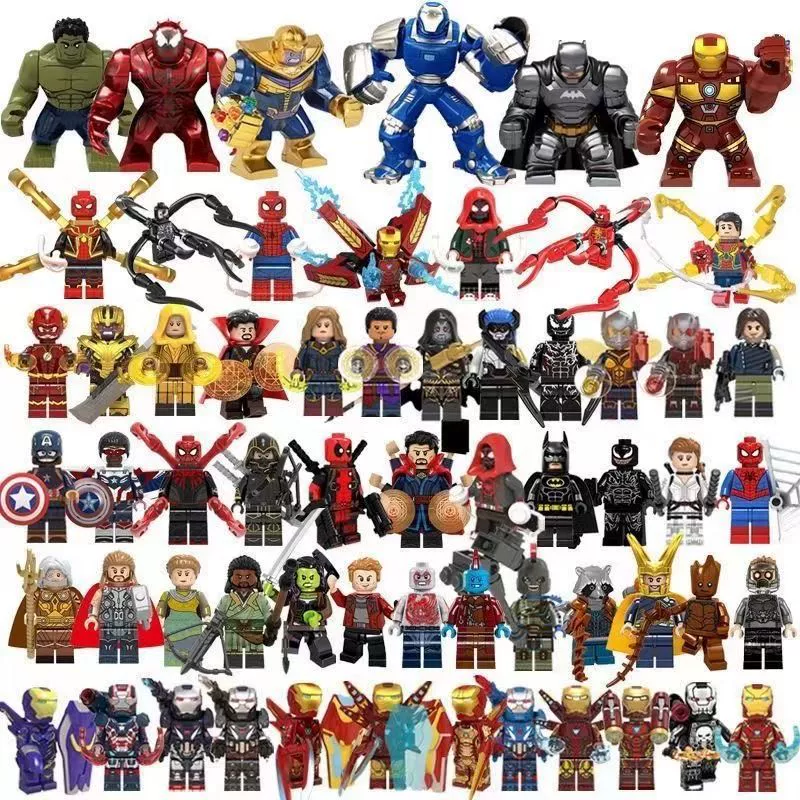 The Avengers, герои, конструктор, минифигурки, игрушка, Marvel, Железный человек