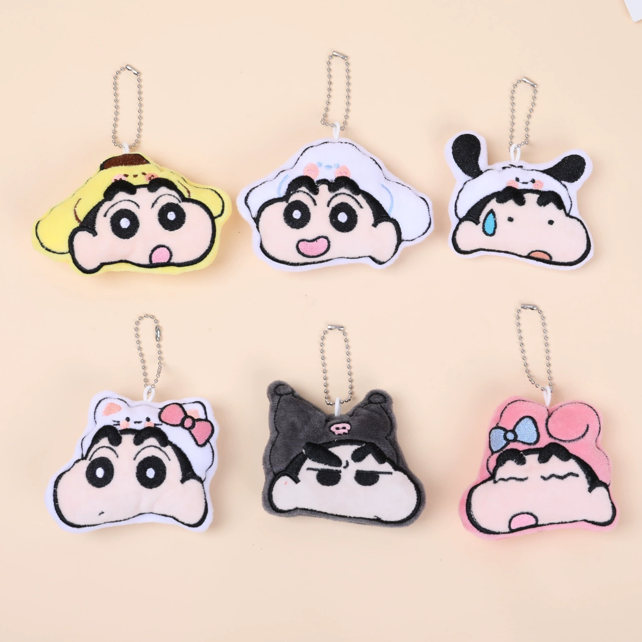 Мультяшный плюшевый цветовой карандаш маленькая новая кукла школьная сумка подвеска diy брошь для волос тапочки носки чехол для мобильного телефона аксессуары