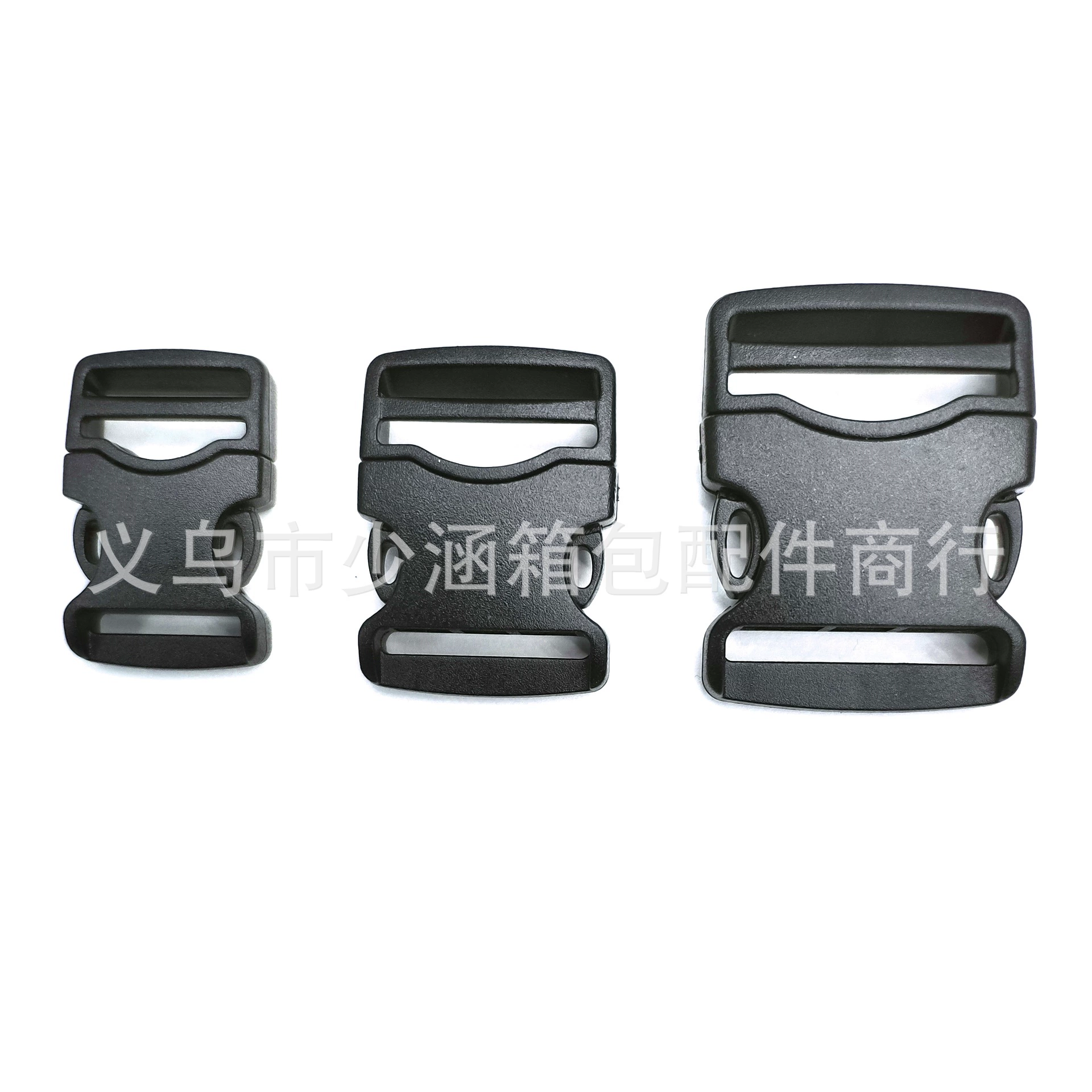 Фабрика 15 ~ 25 мм черная пластиковая короткая Пряжка термос чашка/вамп замок безопасности Пряжка питания оптом