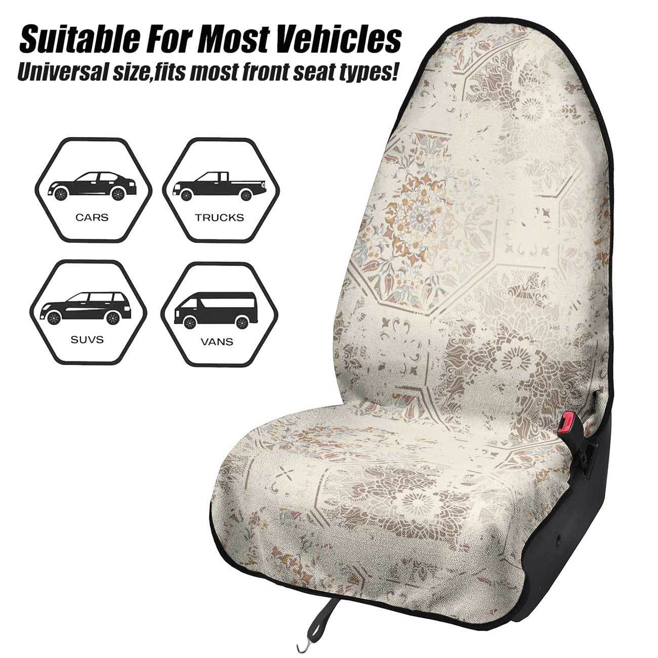 Car seat towel cover front seat protector suitable for gym and exercise, universal for all seasons, car use 76