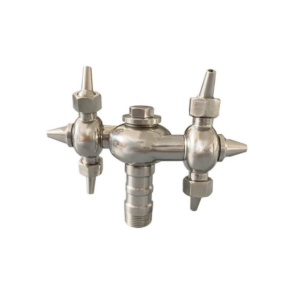 高压固定清洗喷嘴 多角度结构内外壁冲洗喷嘴 4分不锈钢瓶罐喷嘴