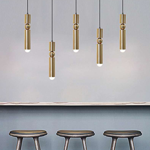 Modern and minimalistic creative ceiling lamp for bed