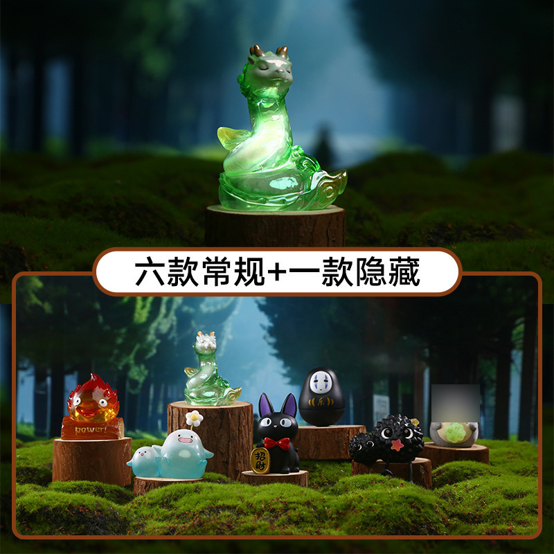 卡通手办奇幻之旅盲盒动漫周边送女朋友礼物潮玩桌面树脂摆件批发|undefined