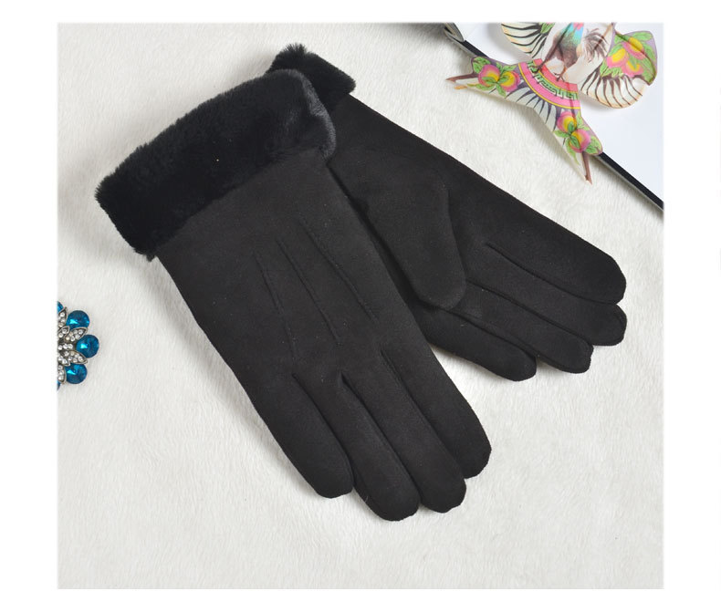 Women's Casual Simple Style Solid Color Gloves 1 Pair display picture 5