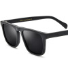 Matte square universal sunglasses suitable for men and women, glasses