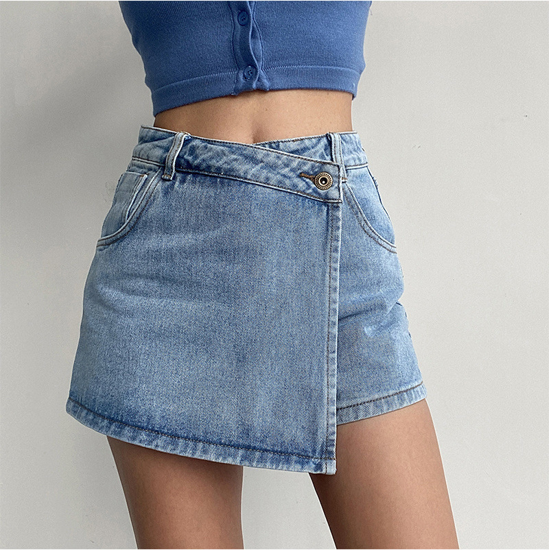 Women's Daily Streetwear Solid Color Shorts Washed Jeans display picture 2