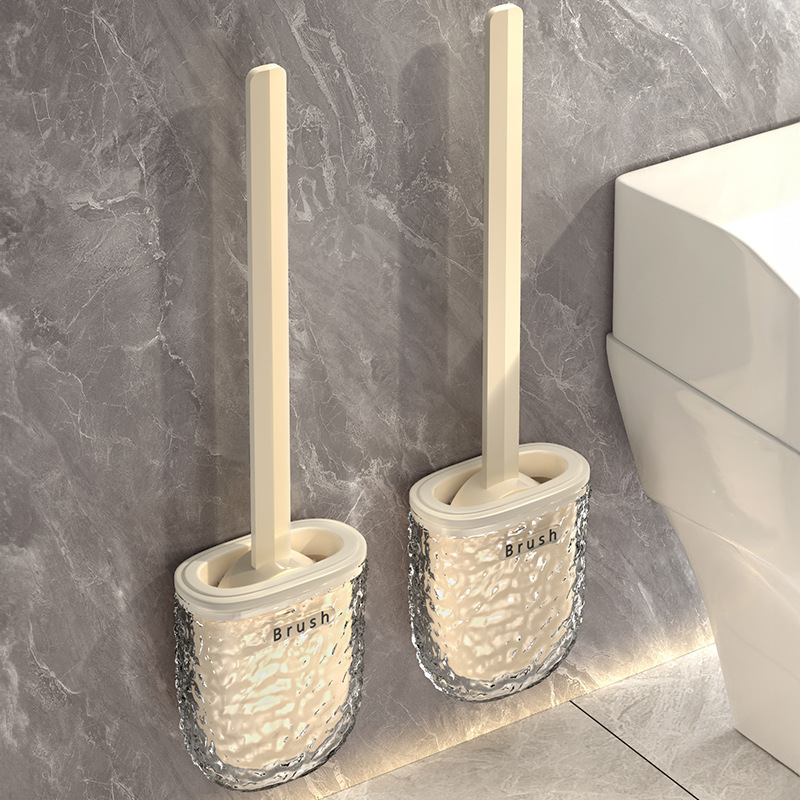 cepillo de inodoro, nuevo cepillo de lavado de pared, inodoro sin ángulo muerto, cepillo de limpieza de silicona