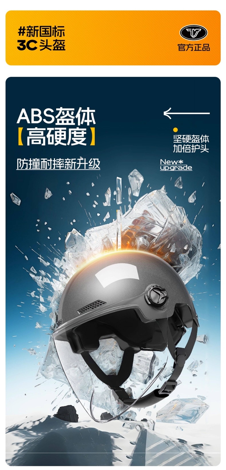 3C certified helmet for men and women, suitable for electric bikes and motorcycles, suitable for all seasons, summer sun protection, lightweight and breathable