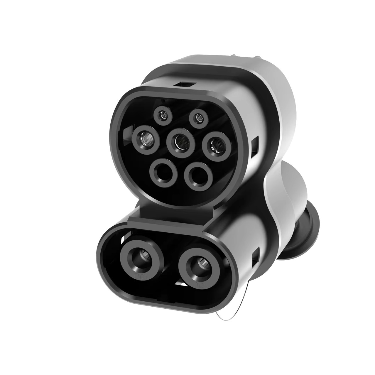 New Energy Electric Vehicle Charging Adapter 250A American Standard Fast Charging to European Standard Ccs1 to Ccs2