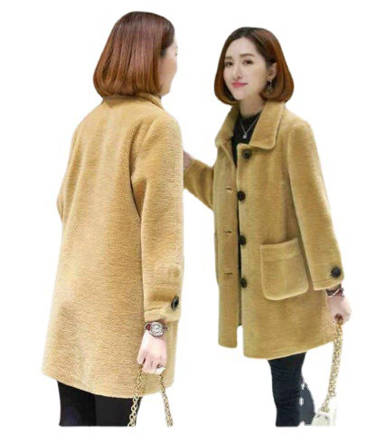 Jacket, coat, 2022 collection, plus size, loose fit, increased thickness