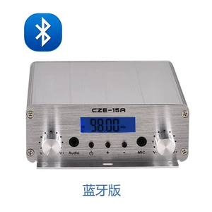 Bluetooth 15W CZE-15A Simsiz Stereo FM Transmitter Kampus Radiosu