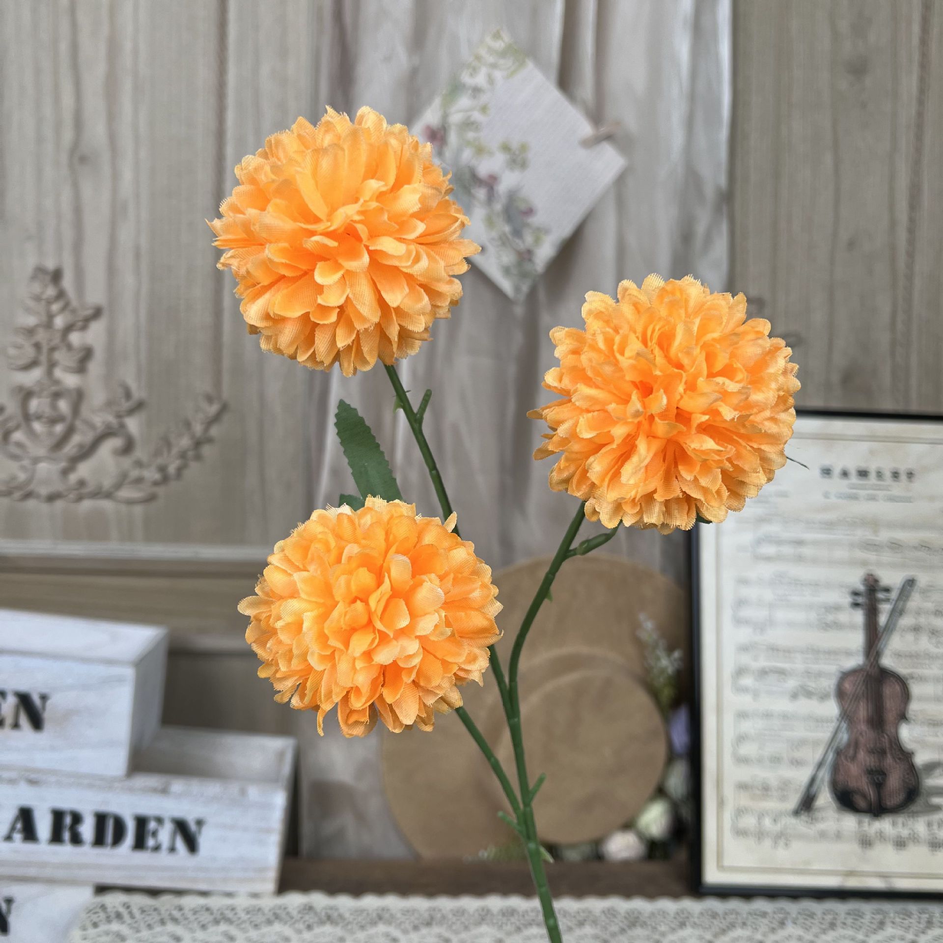 GZH-3 헤더 국화-오렌지