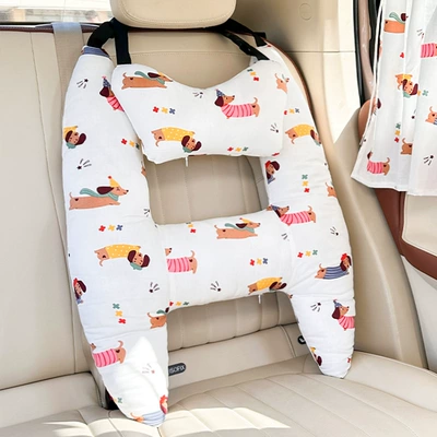 Car Curtain Side Curtain — Car curtains - sleeping-pillow-combination-pack-saint-dog