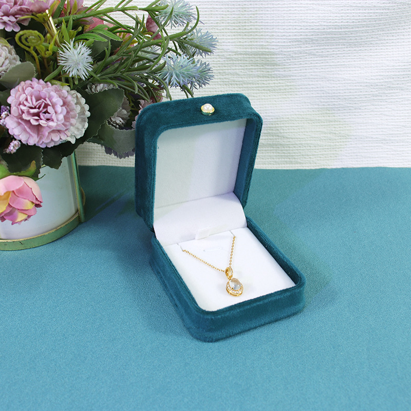 新しいベルベットの布は腰の真珠を収めてアクセサリーの箱の指輪のイヤリングのイヤリングの真珠のネックレスのブレスレットを掛けてお母さんにプレゼントします。