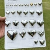 Silver 19*21*11mm heart