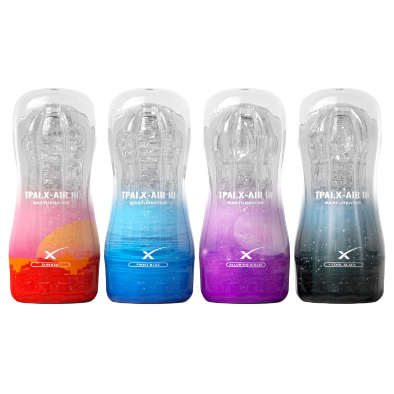 ROSELEX Laurus Rainbow Aircraft Cup III generation men's masturbation transparent air sucking anime clip portable