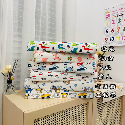 厂家直销乳胶枕幼儿学生儿童乳胶枕头全棉儿童卡通乳胶枕团购代发